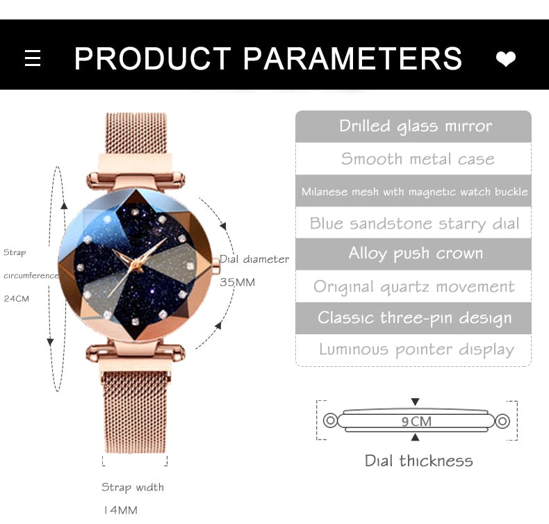 Women Quartz Watch - Becmella